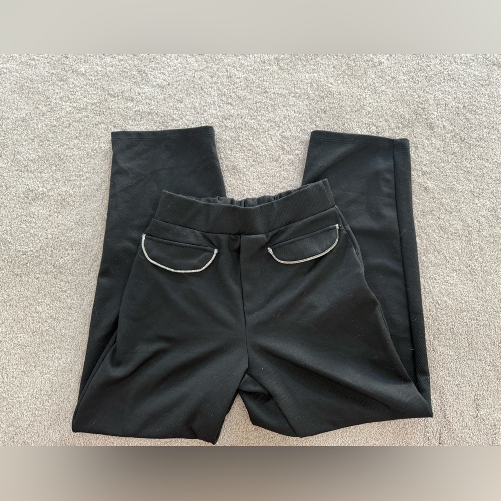 Zara Black Fabric with White Tag